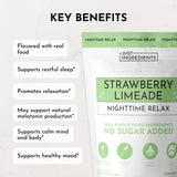 JUST INGREDIENTS etiqueta legible con lista de ingredientes clave
