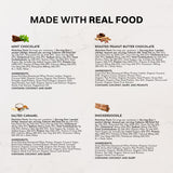 JUST INGREDIENTS etiqueta de ingredientes limpia y beneficio de fórmula simple