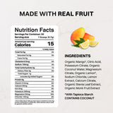 JUST INGREDIENTS bebida preparada en botella listA para beber y reponer electrolitos
