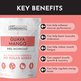 JUST INGREDIENTS servicio disuelto en vaso listo para beber pre-entreno