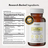 JUST INGREDIENTS cápsula abierta para ver contenido y absorción mejorada