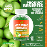 Just Nutrients gomita en mano para comparar tamaño y facilidad de ingesta