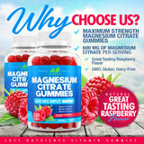 Just Nutrients textura de goma cercana con aspecto apetecible y calidad