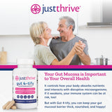 Detalle de aminoácidos en la fórmula Just Thrive para fortalecer la mucosa