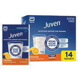 Juven frente del empaque naranja mostrando presentación clara y beneficios