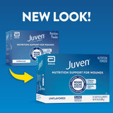 Juven sobre abierto con polvo fino, fácil de mezclar y preparar
