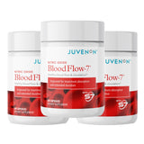 Juvenon BloodFlow-7 frasco frontal mostrando diseño y nombre del producto