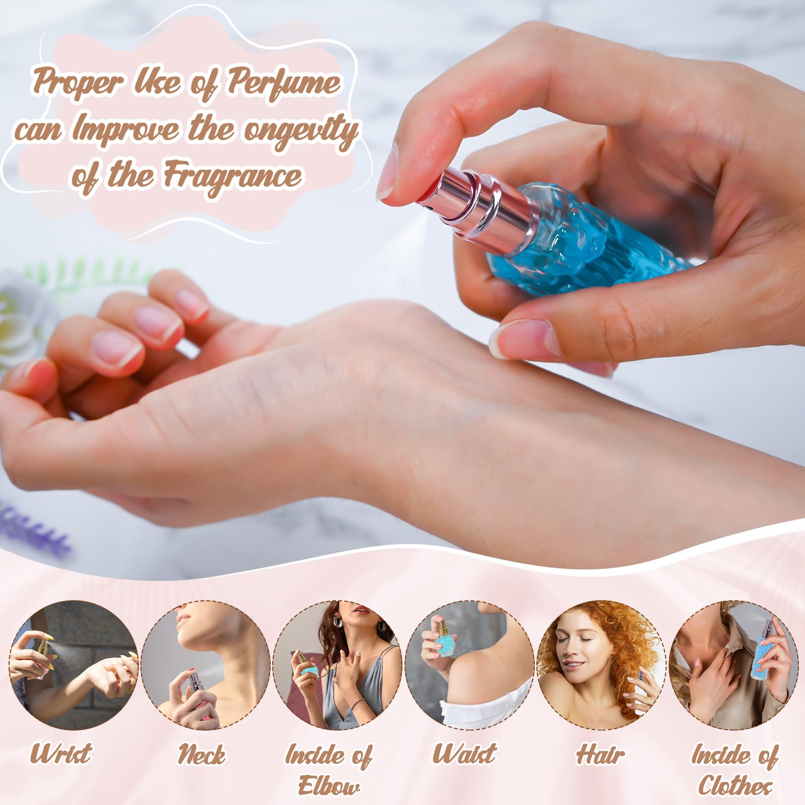 JUYRLE persona mezclando aceites para diseñar su fragancia personal