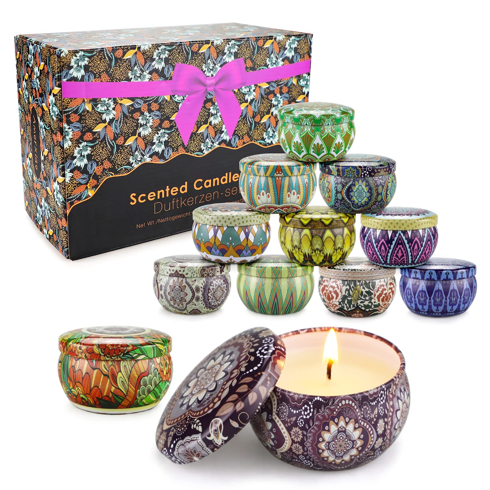 JXDLSQ colección de aromas dispuesta para escoger fragancia