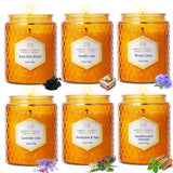 JXDLSQ tarros frontales mostrando seis velas para decoración inmediata