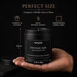 JXDLSQ colección de contenedores negros como decoración masculina elegante