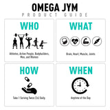 JYM Supplement Science cápsula en primer plano que muestra tamaño y textura