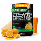 JYM Pre JYM Plus frente del envase mostrando etiqueta y beneficios