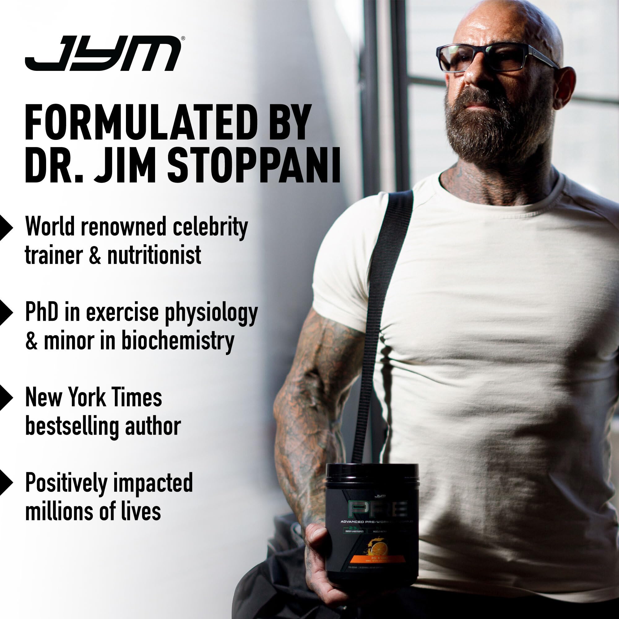 JYM Supplement Science vaso preparado con batido, ideal para recuperación postentreno