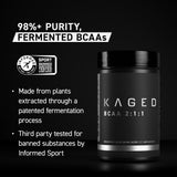 Kaged textura del polvo fermentado, mezcla homogénea y sin espuma