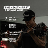 Etiqueta de Pre-Kaged con lista de ingredientes resaltando creatina y beta-alanina