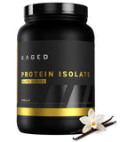 Kaged envase frontal Vainilla mostrando calidad y concentración proteica