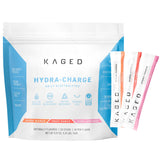 Kaged empaque frontal mostrando 30 sobres y beneficios de hidratación