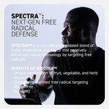 Kaged Hydra-Charge etiqueta de ingredientes destacando electrolitos y Spectra antioxidante
