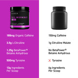 Kaged ingredientes en cucharas para ver dosis exacta y pureza