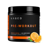 Kaged envase frontal Orange Crush mostrando diseño y claridad de ingredientes