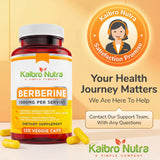 Kaibro Nutra sello GMP y fabricado en EE. UU. indicando calidad
