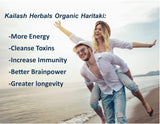 Kailash Herbals etiqueta con certificaciones orgánicas visibles