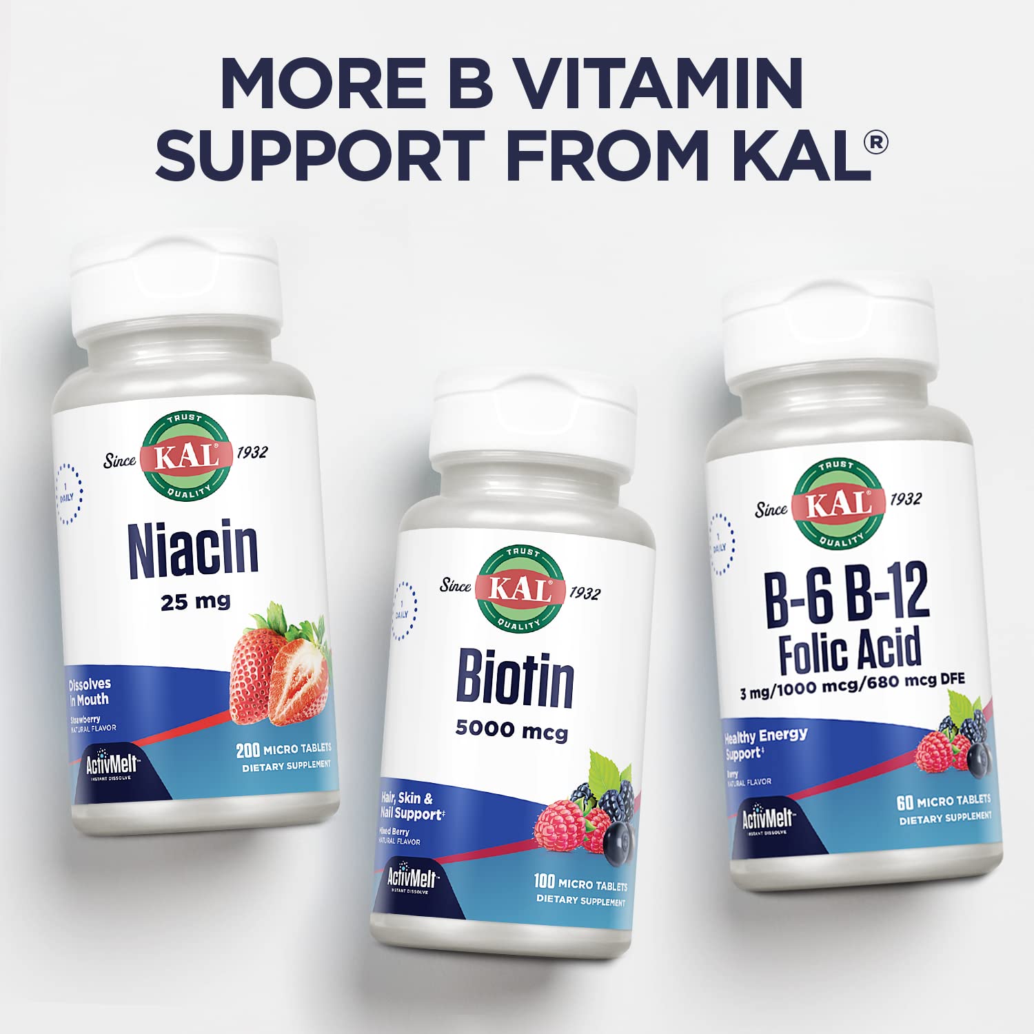 KAL frasco en mesa junto a frutas y vaso, sugiere integración diaria