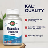 KAL etiqueta con información de ingredientes clara y sin alérgenos