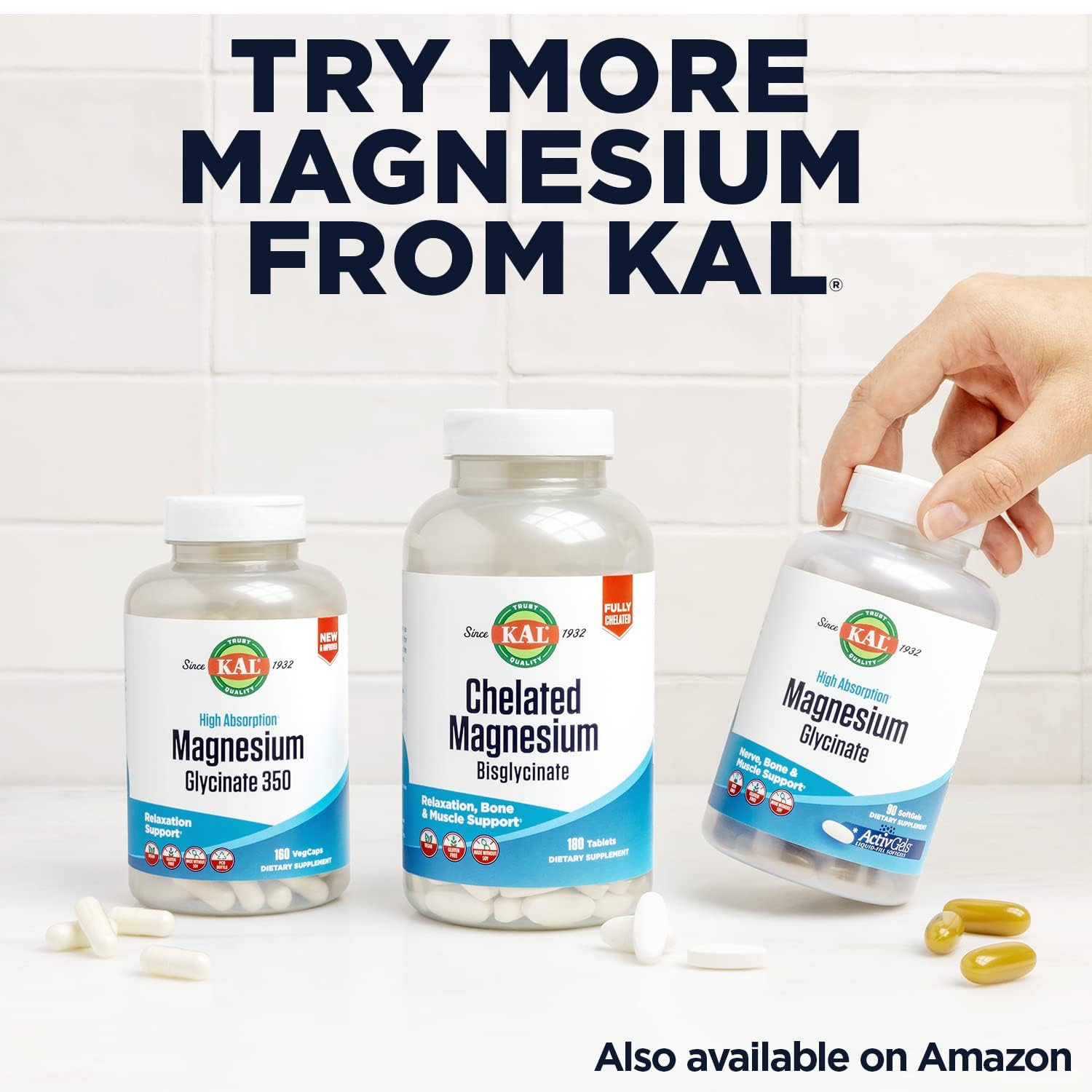 KAL etiqueta nutricional enfocada en ingredientes y dosificación clara