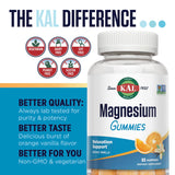 KAL etiqueta nutricional que detalla ingredientes y dosis