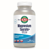 KAL envase frontal de Magnesium Taurate mostrando formato y ventaja de alta absorción