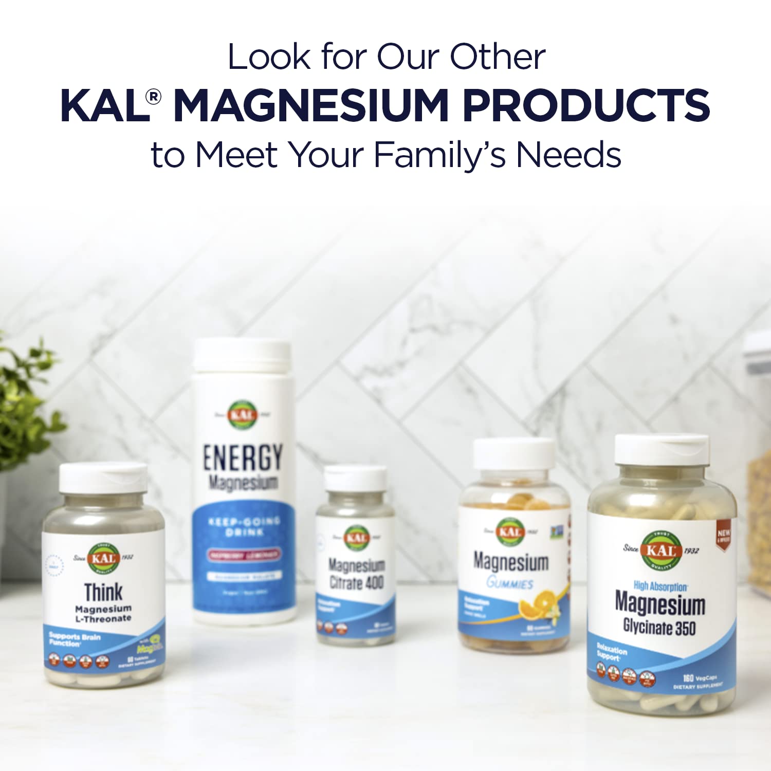 KAL producto con ingredientes cercanos para contexto natural