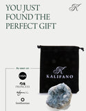 KALIFANO detalle de la matriz y bordes que muestra autenticidad mineral
