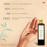 Kama Ayurveda masaje en cuero cabelludo promoviendo sensación calmante