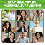 KangRiXin hojas de moringa en ambiente natural que muestran origen