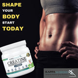 Kappa Nutrition combinado en batido junto a proteína para apilar suplementos