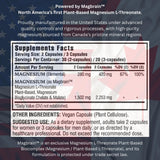 KAPPA NUTRITION detalle de etiqueta con dosis y magnesio elemental claro