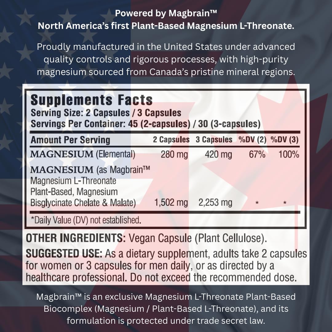 KAPPA NUTRITION detalle de etiqueta con Magbrain® y dosis elemental clara