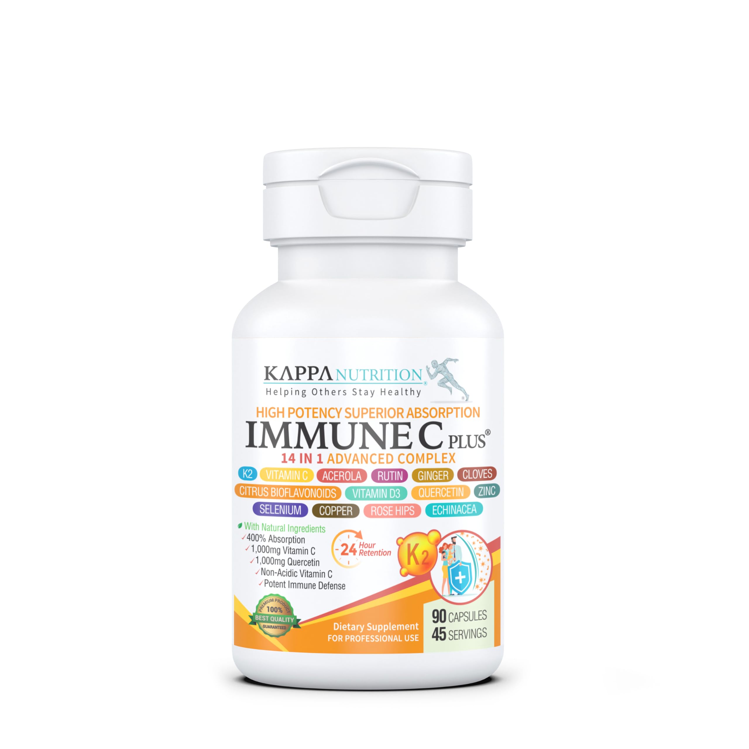 KAPPA NUTRITION envase frontal mostrando nombre y cápsulas
