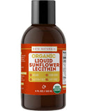 Kate Naturals botella frontal mostrando lecitina de girasol y claridad del producto