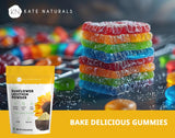 Kate Naturals polvo incorporado en masa de pan para mejor miga
