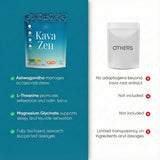Kava Zen sobre junto a una mano para comparar tamaño y facilidad de transporte