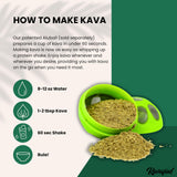 Kavafied uso con AluBall demostrando preparación rápida y limpia