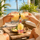 Kavaly usado como base de mocktail con ingredientes frescos para cócteles sin alcohol