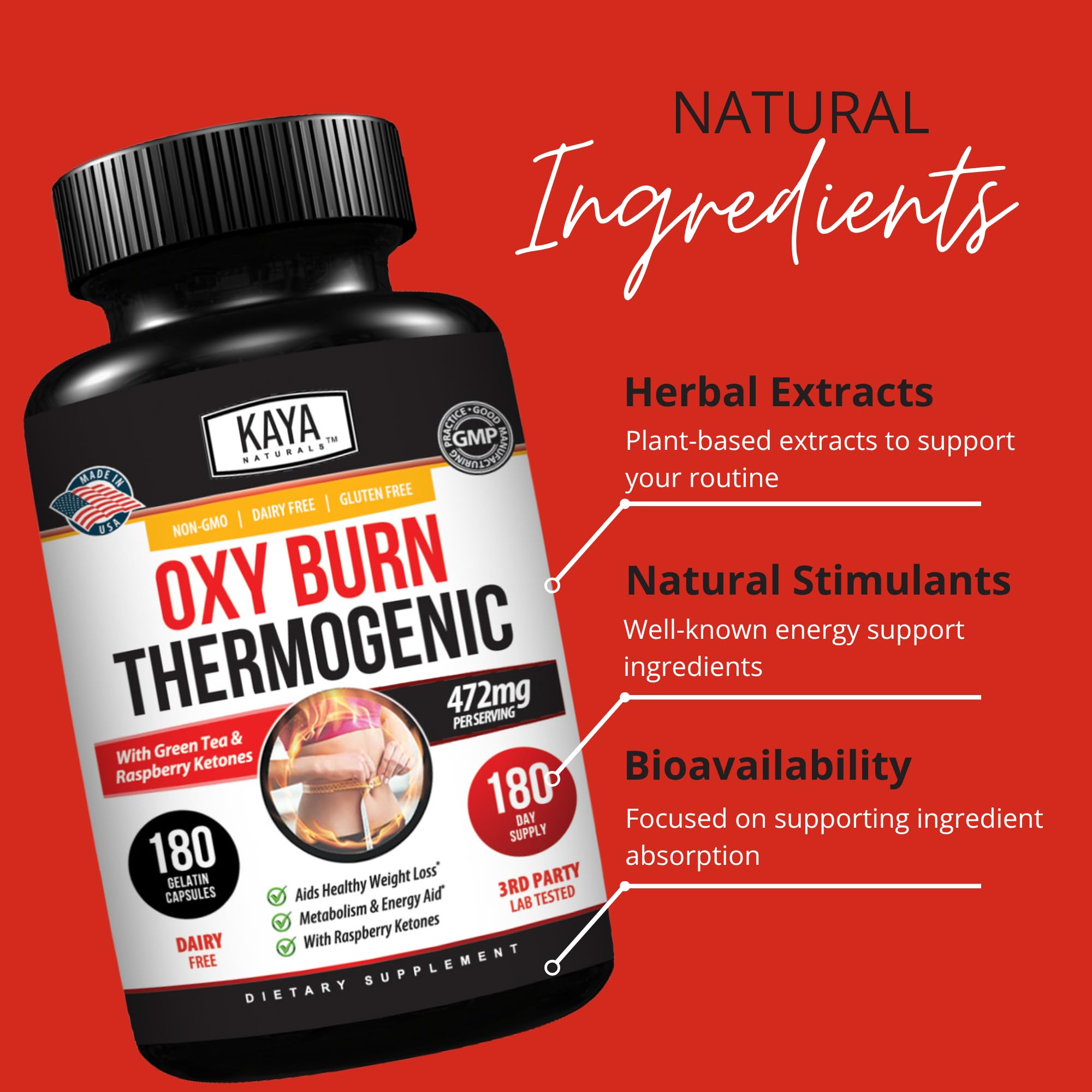Kaya Naturals en contexto de entrenamiento junto a pesas para apoyo en actividad física