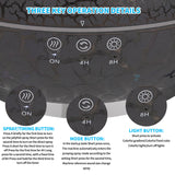KCKJ panel de control y botones de modos fácil de usar y seguro