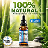 KDrops Classic cerca de ingredientes naturales destacando pureza