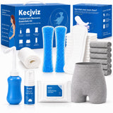 Kecjviz vista frontal del kit completo para recuperación postparto, preparación práctica