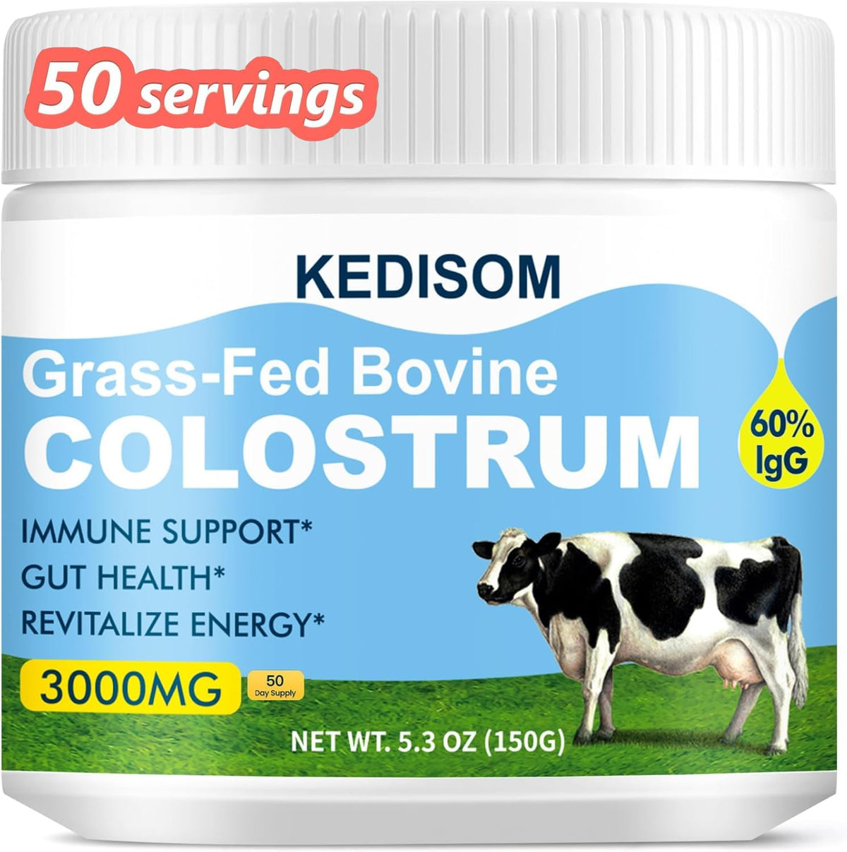 KEDISOM frasco frontal mostrando el envase y beneficios claros